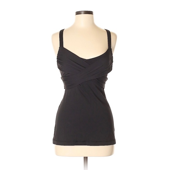 Lululemon Black Wrap It Up Tank - Picture 6 of 8